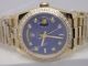 Rolex Gold DayDate Watch Diamond Bezel Blue Face (1)_th.jpg